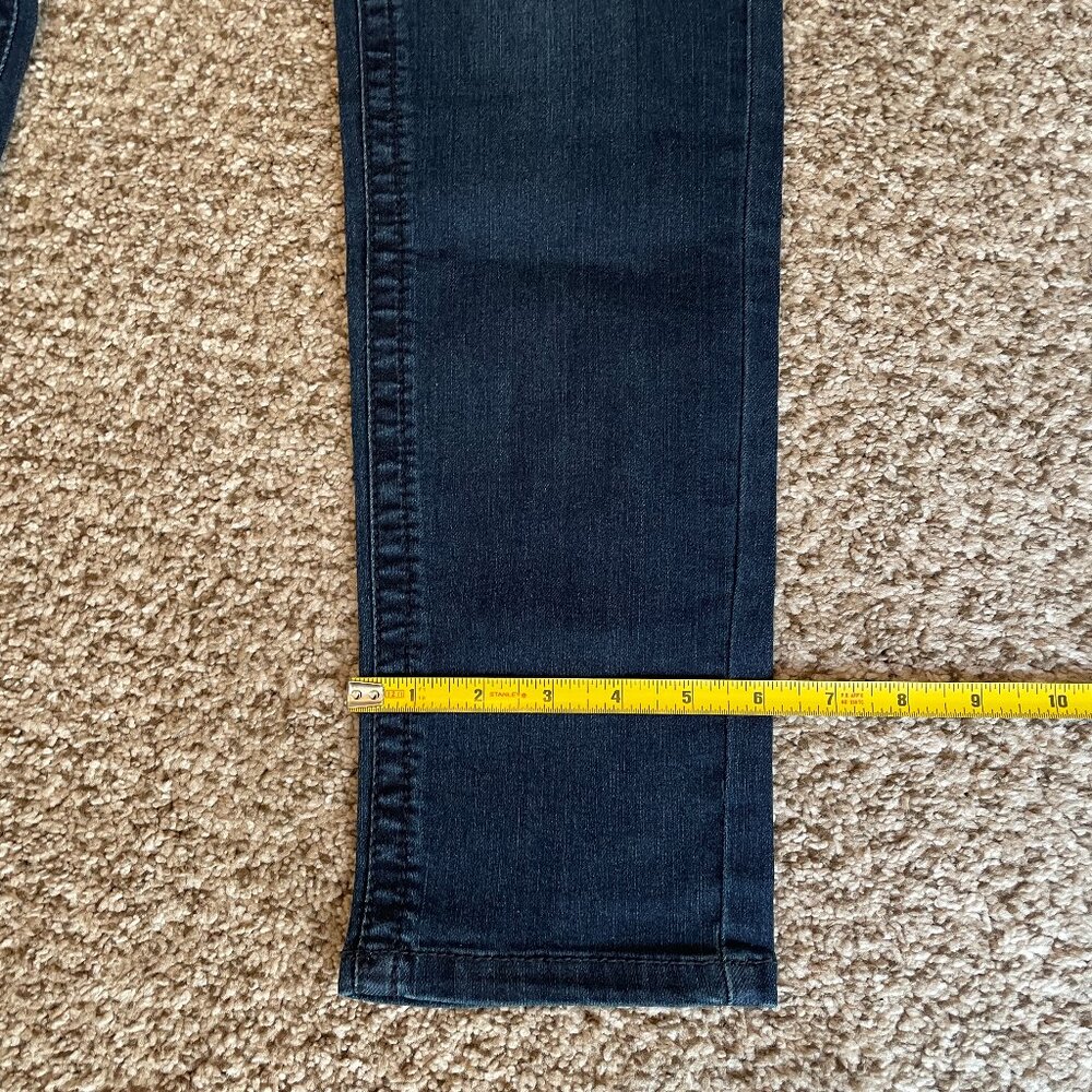 Size 14 Seven7 Tummyless dark wash skinny jeans - Picture 16 of 16